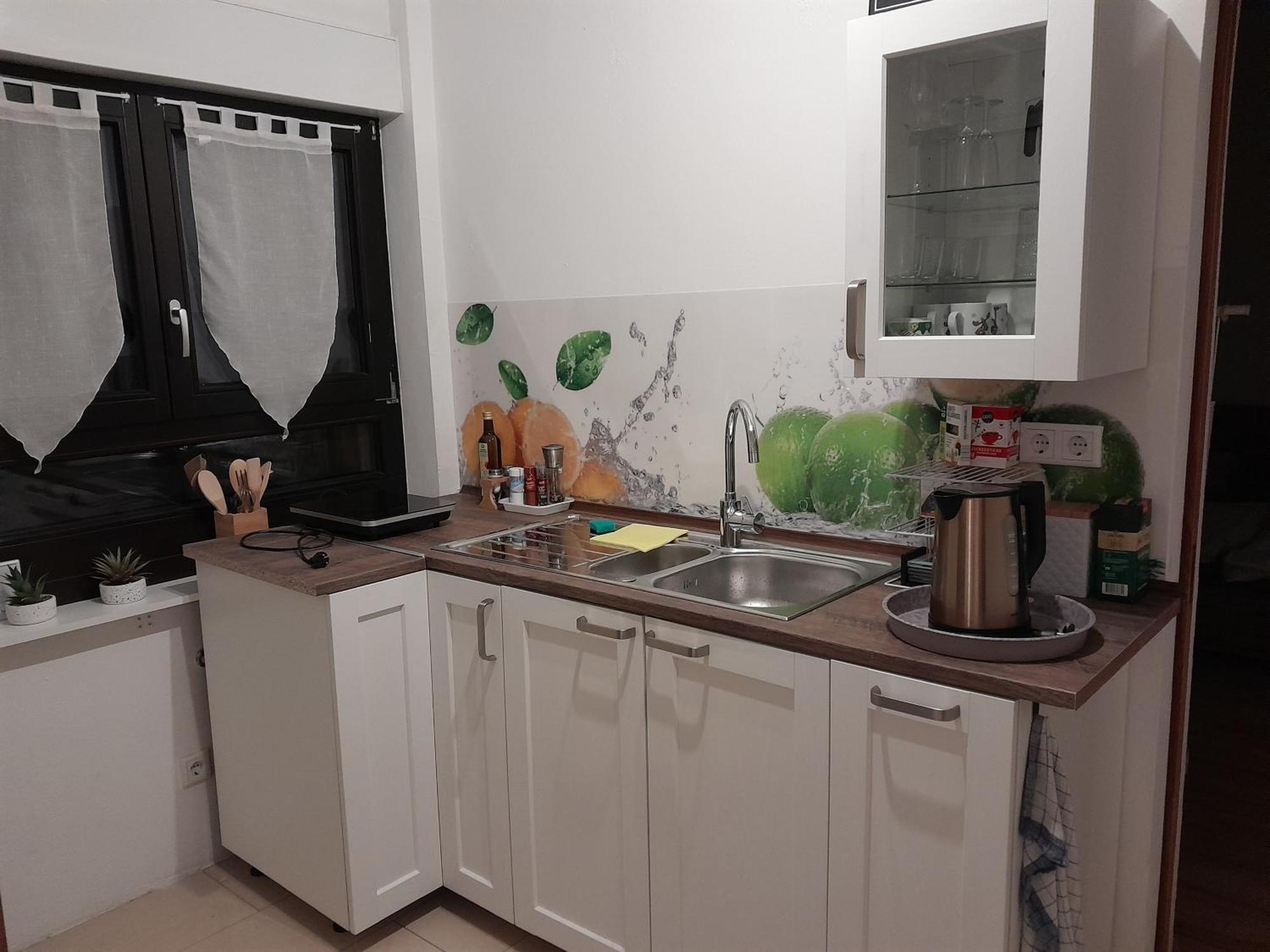 Goldstueck Im Gruenen Apartment Bad Schonborn Luaran gambar